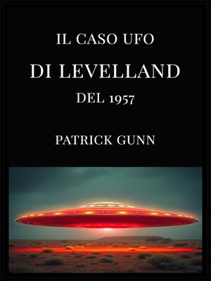 cover image of Il caso UFO di Levelland del 1957